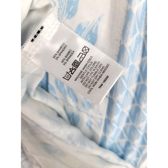 Hale Bob Bamboo Lounge Robe Kimono‎ Wrap Boho Chic Duster Pajama XL - Picture 5 of 5